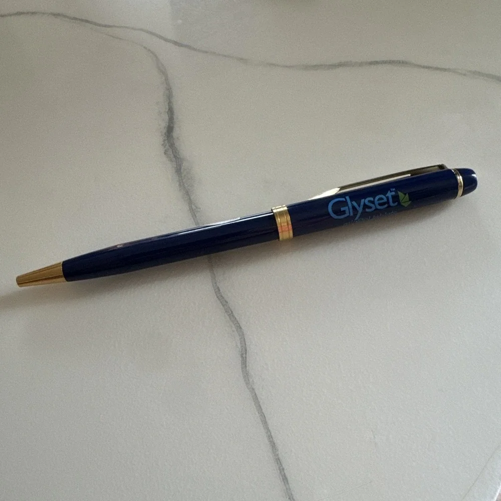 Glyset‎ Metal Pharmaceutical Drug Rep Pens Medical, Collectibles
